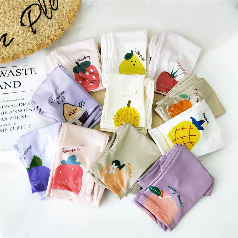 Fruit silk summer sleeves, set, sun protection