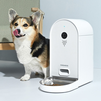 多尼斯寵物喂食器自動貓咪喂食器狗自動喂食器帶攝像頭 壹件代發