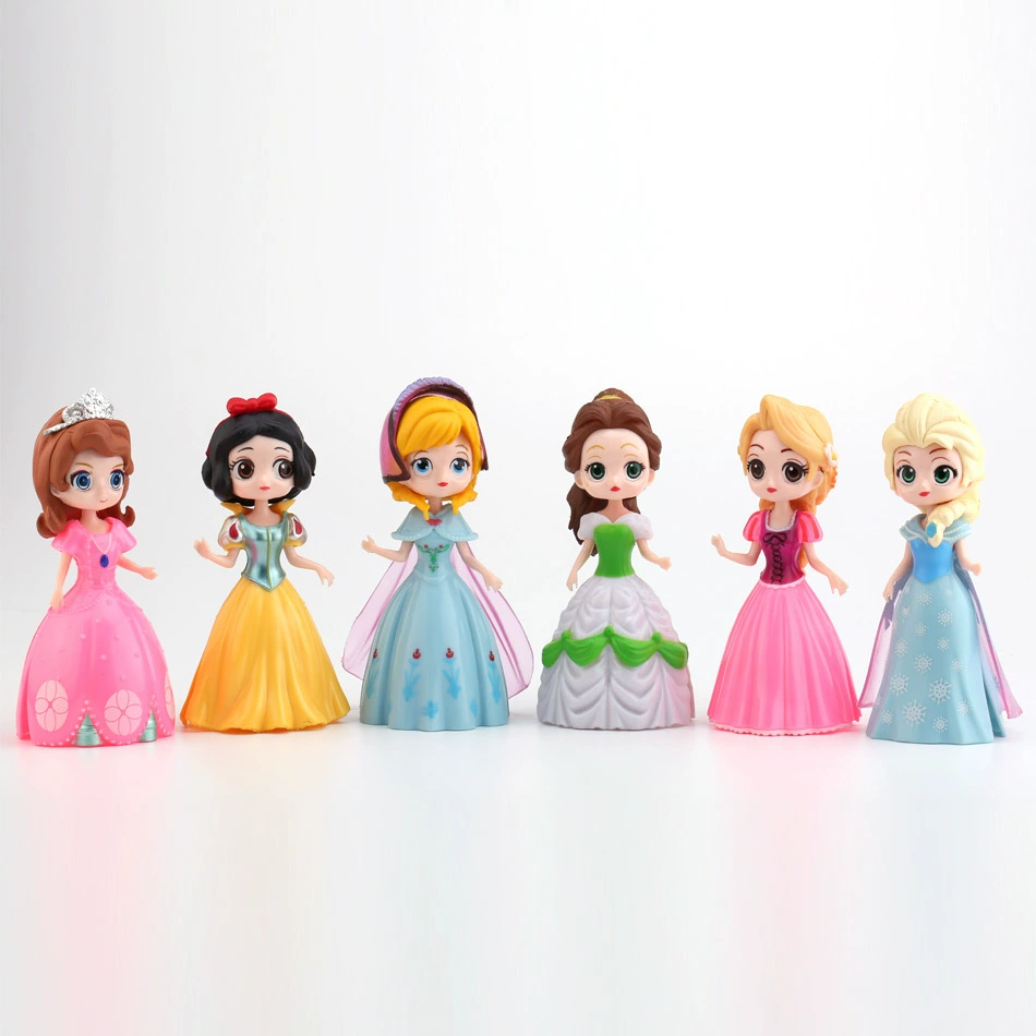 Minifigure for dressing up, dessert doll with accessories