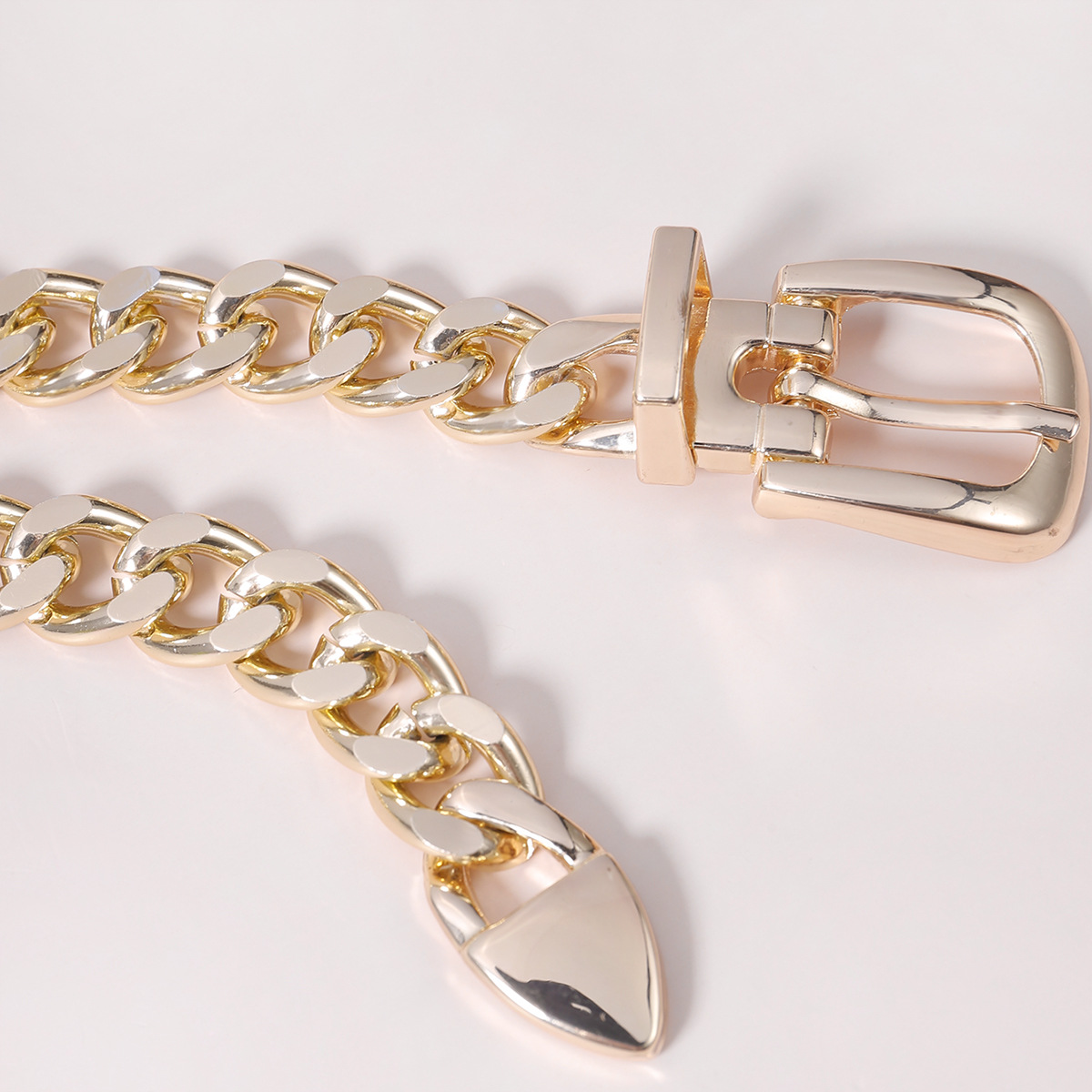 Fashion Jewelry Creative Chain Belt Waist Chain Simple Metal Belt Wholesale Nihaojewelry display picture 6