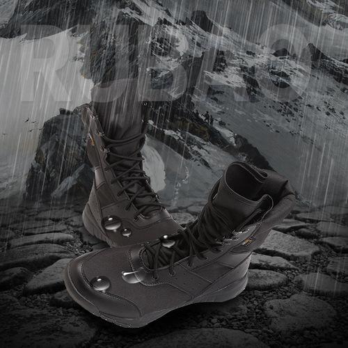High-top combat boots, breathable boots, desert boots, tactical boots, shock-absorbing anti-slip hiking shoes, outdoor hiking boots