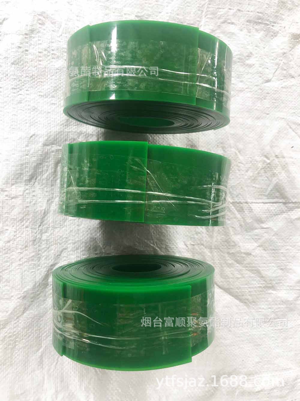 富顺供应各种尺寸的聚氨酯刮条(图)   绳锯机飞轮上的耐磨胶垫