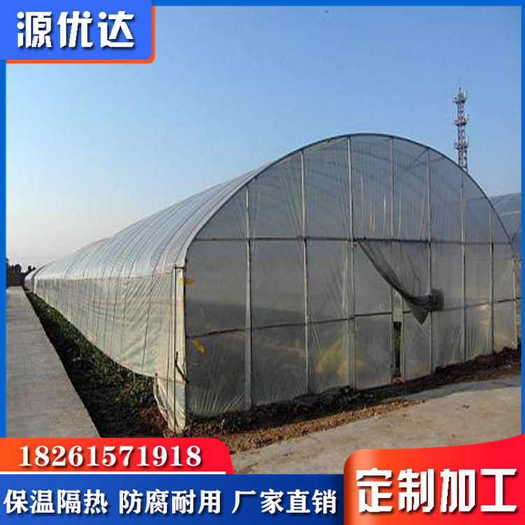 外贸出口温室大棚SteelGreenhouse农用大棚膜室内现货镀锌大棚