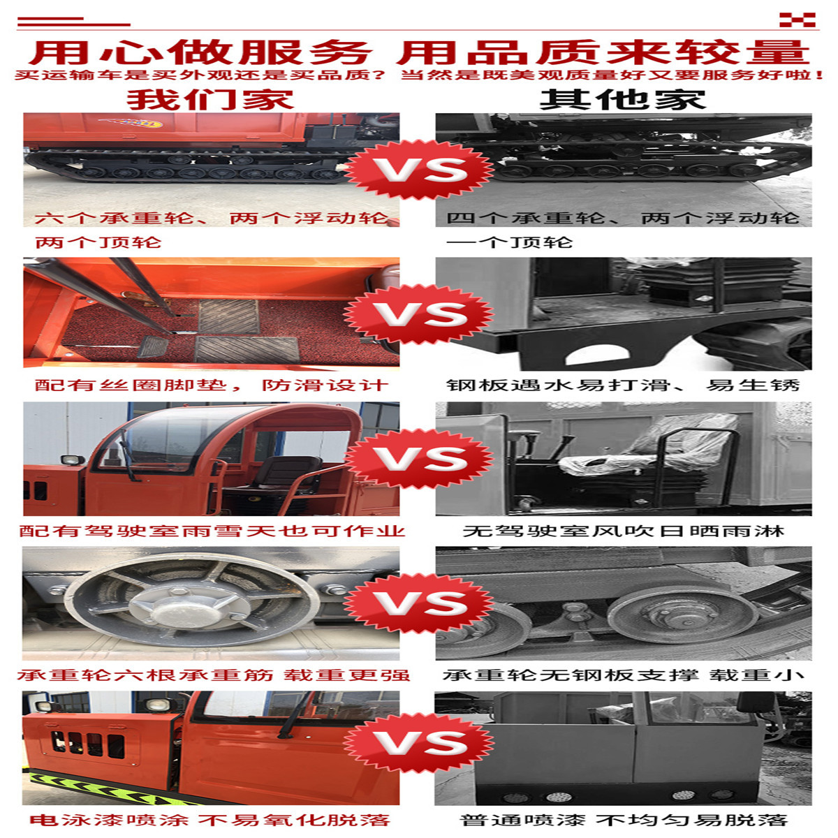 山地履带车