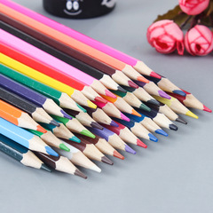 廠商直銷彩色鉛筆 兒童繪畫塗鴉筆12色36色學生美術畫畫筆批發