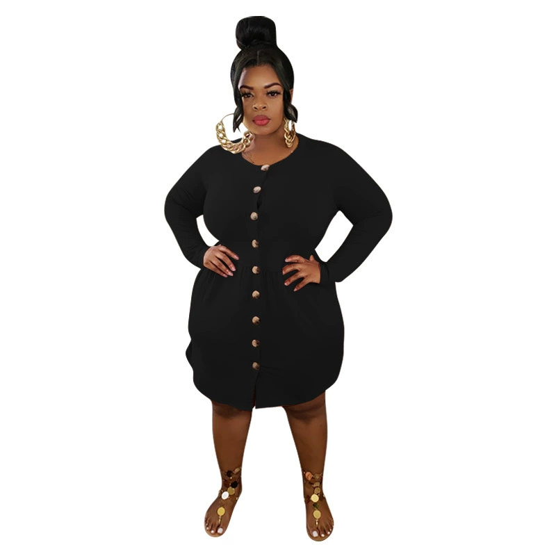 Cardigan, long-sleeve, dress, direct factory sales, slim fit, autumn, plus size