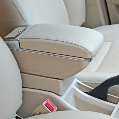 Armrest box double-layer upgraded armrest