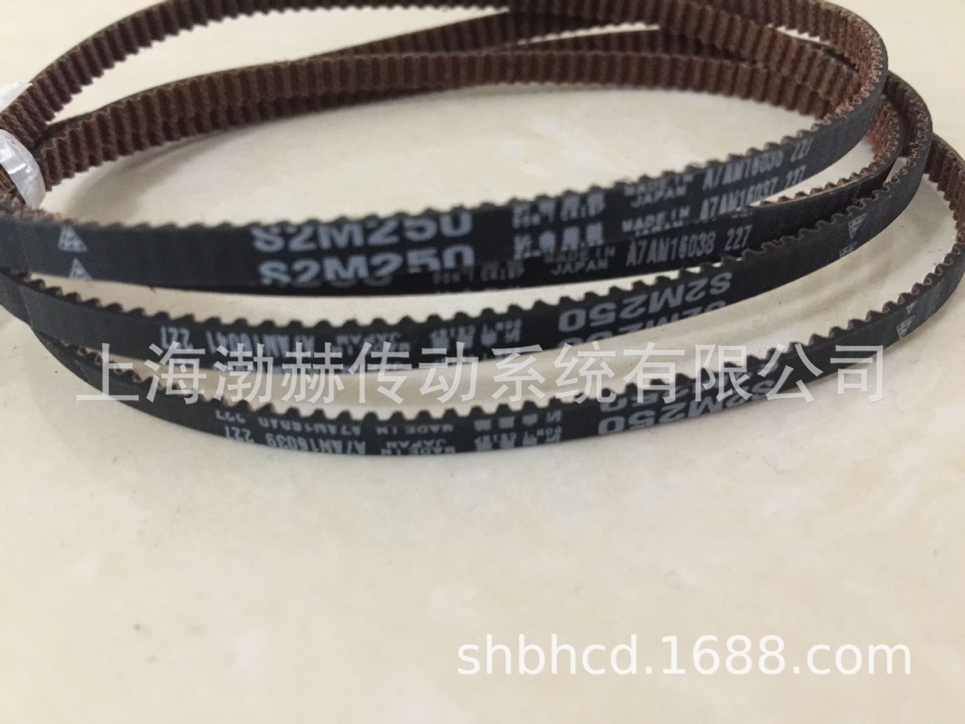 日本三之星MITSUBOSHI圆形齿同步带S3M597 S3M600 S3M603 S3M609