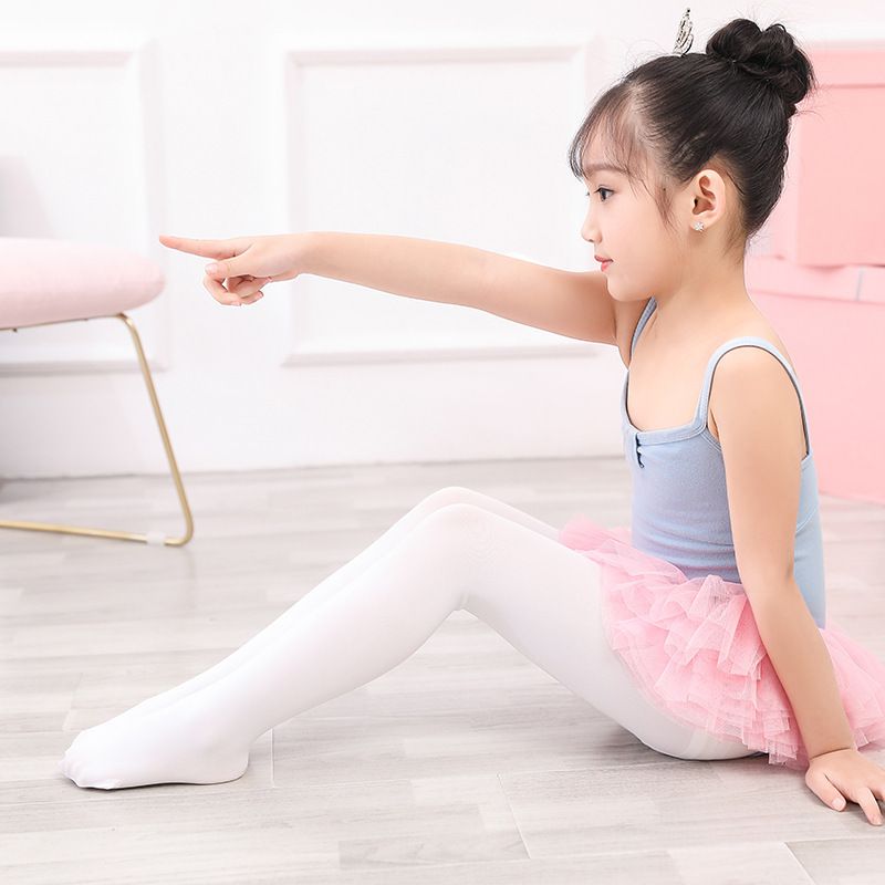 Spring and Summer New Kidsren's Dance Pants High Elastic Girls' Pantyhose White Velvet Practice Clothes Body Leggings Spring and Summer New Kidsren's Dance Pants High Elastic Girls' Pantyhose White Velvet Practice Clothes Body Leggings