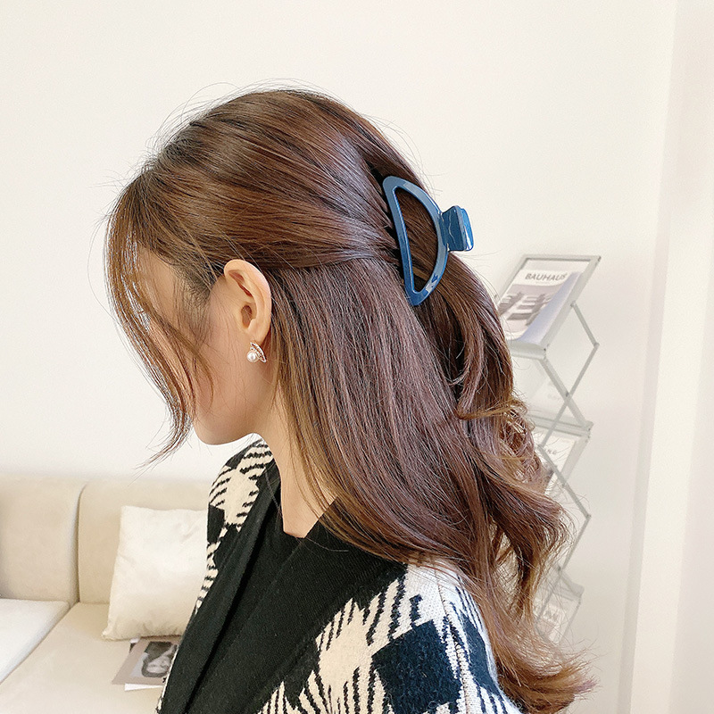 Corea del Sur nuevo clip de Cabeza trasera elegante temperamento chica pelo accesorios horquilla Internet celebridad clip tocado fábrica al por mayor