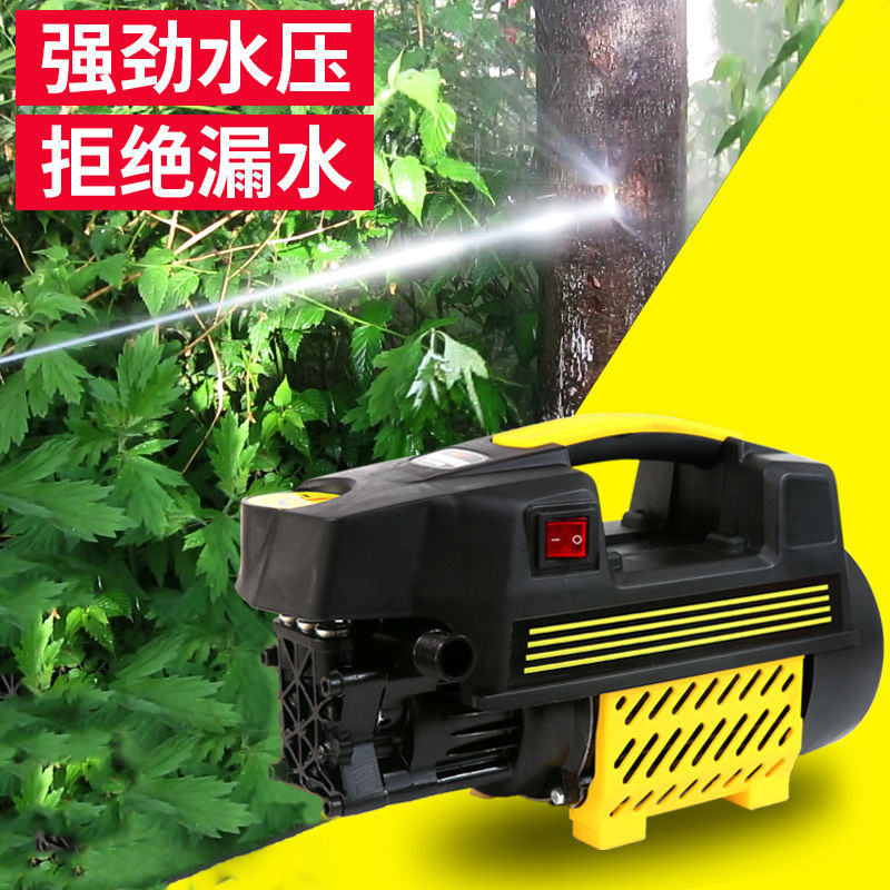 fully automatic High pressure washing machine 220v household Cleaning machine Washer Brush car Water pump Water gun small-scale Portable