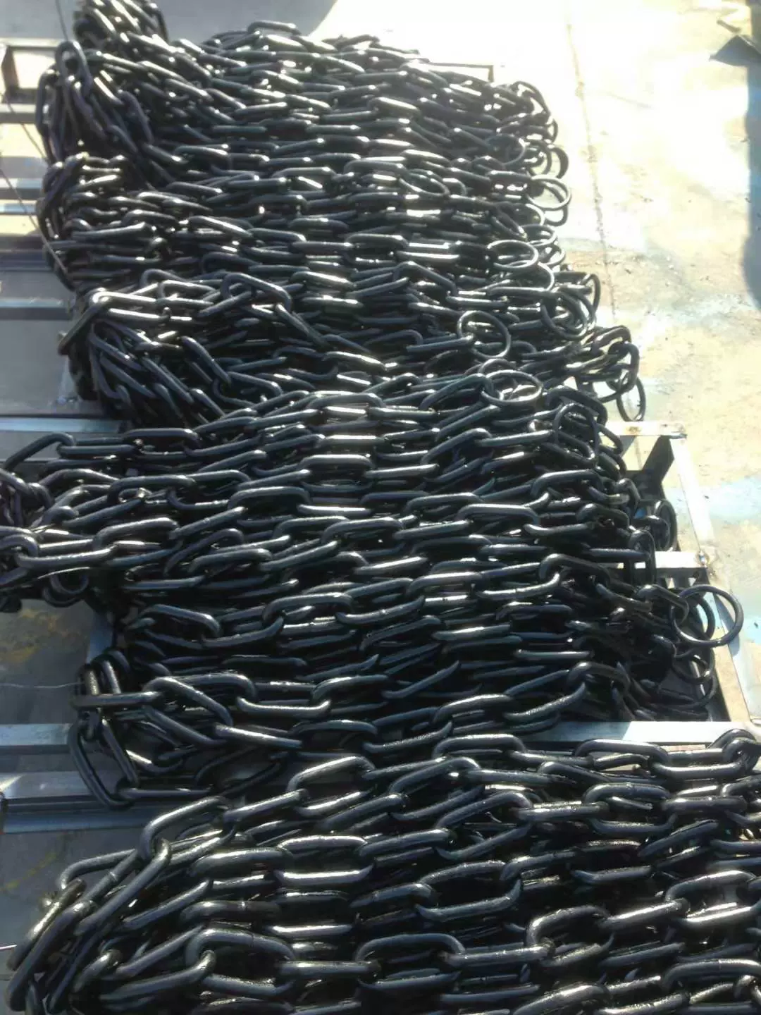 厂家专业生产G80高强度起重链条 5-42mm规格齐全 锰钢材质 链条