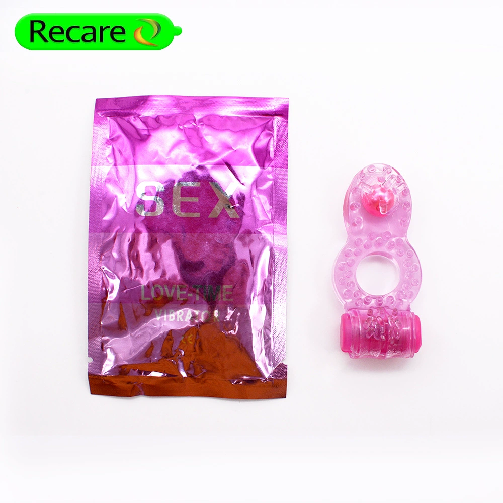 Recare vibrate the ring -lapse delay ring silicon glue ring lock essence of adult products wholesale