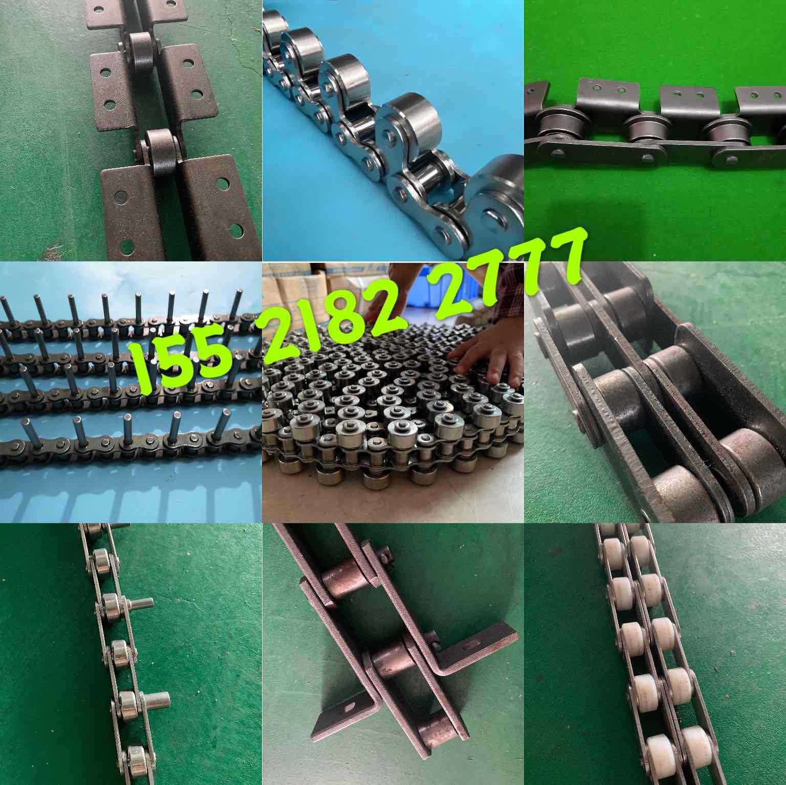 大节距工业链条特种链链板线弯板链条尼龙加长销链条厂家