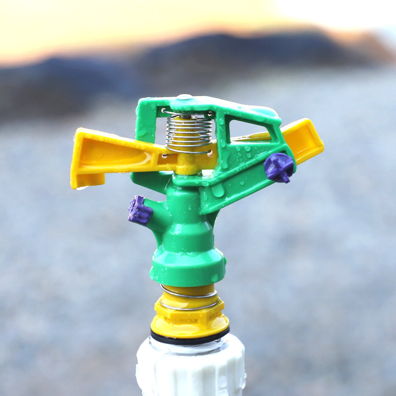 360 grados ajustable de plástico rociador rociador rociador de jardín agrícola riego de césped no incluido impuestos