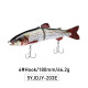 Sinking Glide Baits Jointed Swimbaits Segmented Baits Fresh Water Bass Swimbait Tackle Gear