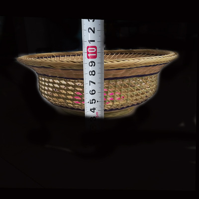 工厂订制竹编收纳篮水果篮订做|ms
