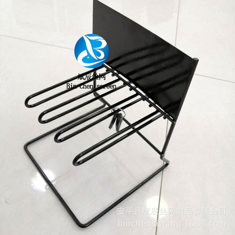 产品挂式展示架 钥匙摆放铁丝架 台式小货架 收银台陈列架  供应