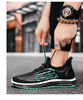 2020 Autumn One piece On behalf of Men's Shoes ventilation Running shoes man Youth soft sole Net surface non-slip gym shoes