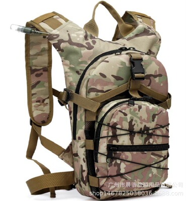 outdoors motion Backpack camouflage Hydration Pack Tactical bag Army fans Riding knapsack Mountaineering Hydration Camping package