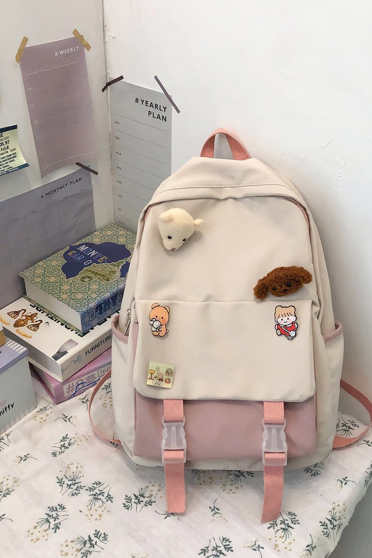 Korean Hit Color Schoolbag Wholesale display picture 61