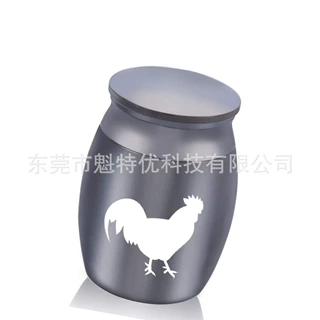 亚马逊宠物密封防潮骨灰罐猫狗骨灰盒宠物火化殡葬用品纪念宠灵盒