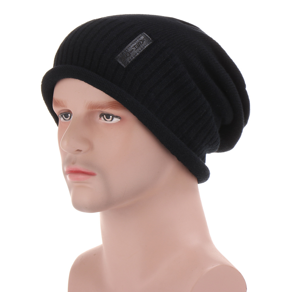 Knitted Men's Woolen Hat display picture 3