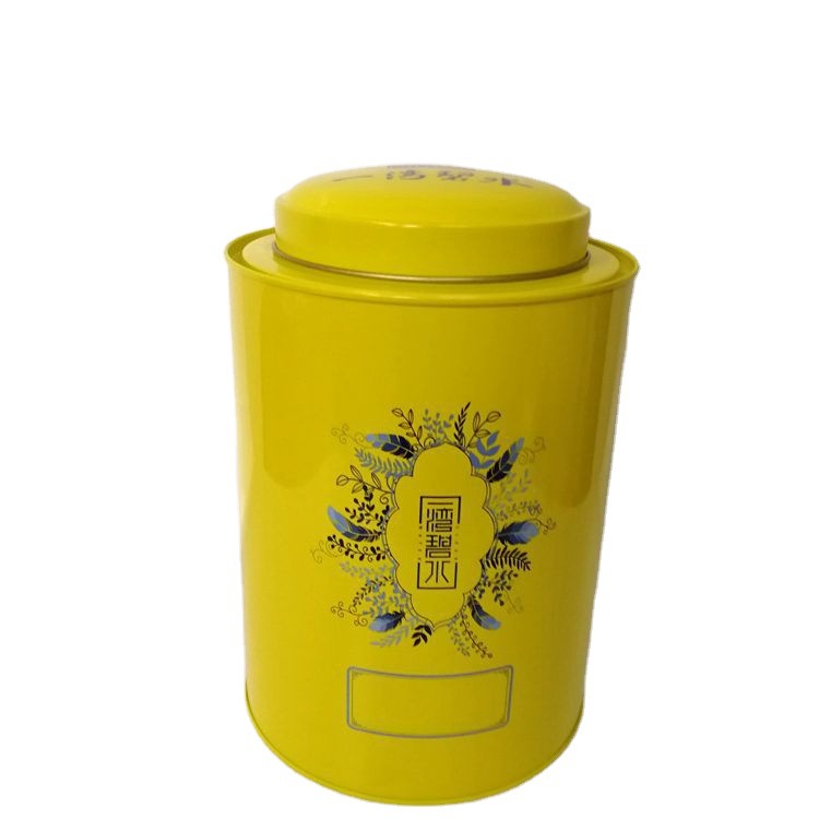 Fabricantes de té de arco redondo envases de té de hierro impresa LOGO pequeño image 6