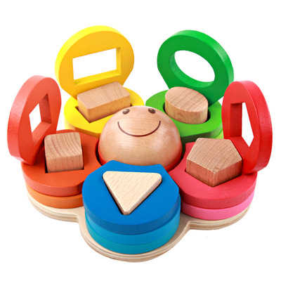 wooden  Toys machining Produce woodiness Early education Montessori children Boys and girls Building blocks Puzzle Toys