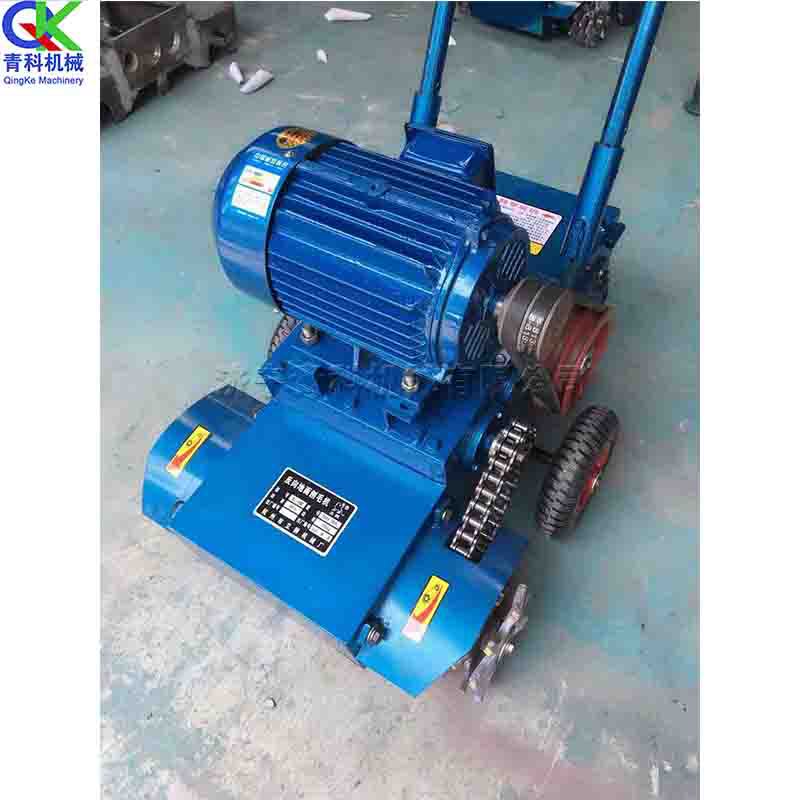 手推式电动清灰机 混凝土地面拉毛机 房建工程混凝土残渣清理机