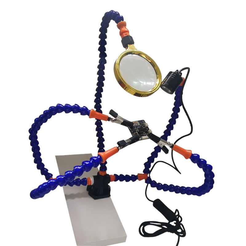 Universal auxiliary magnifying glass