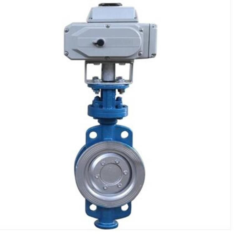 福厦美科阀门铸钢电动硬密封蝶阀D973H-10C D973H-16C D973H-25C