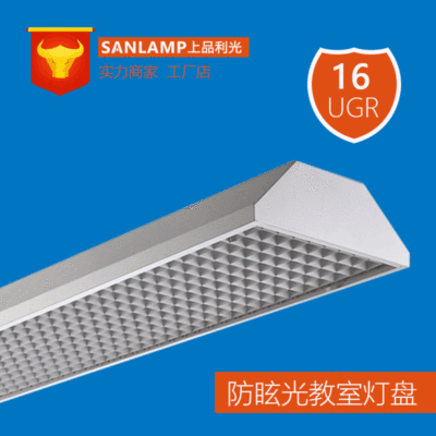 Classroom Medallions LED Classroom Eye protection School T8 Lamp tube Optical network Grille Lifting