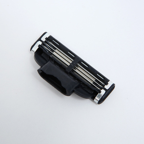 Manual 3-blade shaving razor, stainless steel old-fashioned razor, direct factory supply