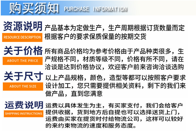 购买须知