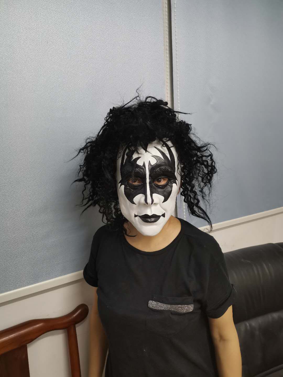 Kuss Gen Simmons Sänger Maske Horror Maske Verrückte Musik Festival Maske 2 # – Detail 6