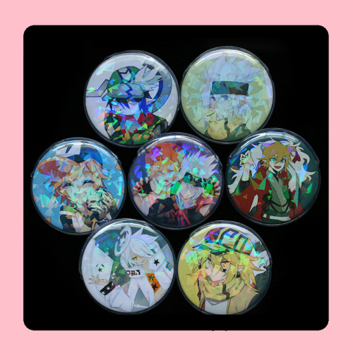 Mangeun Laser Bead Case Suitable for 58 75mm Medal Collection and Display Case Anime Merchandise