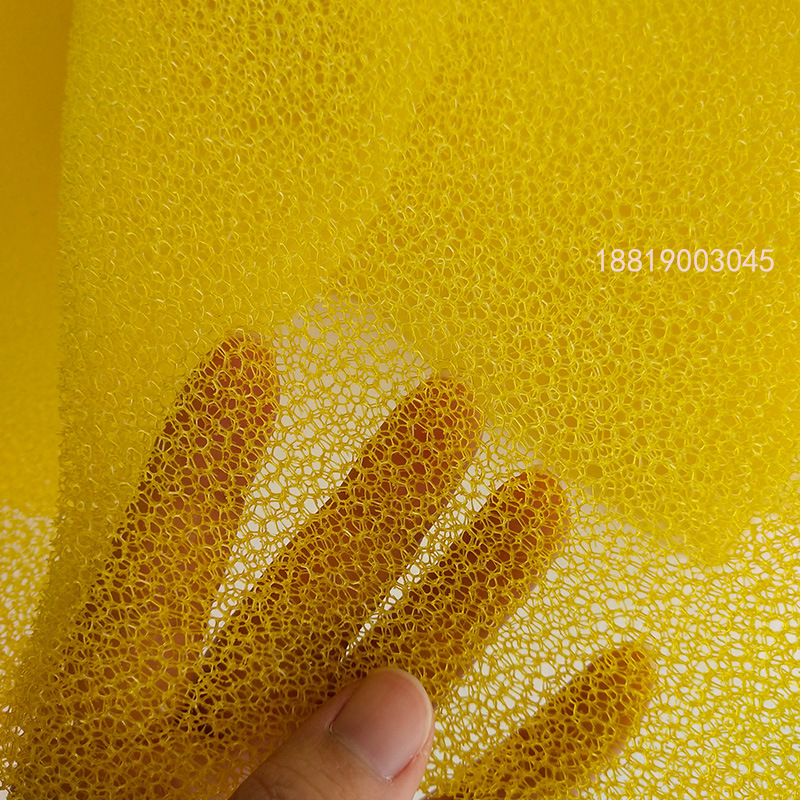 支持定制 彩色聚氨酯爆破粗孔海绵方片冰箱蔬果沥水垫子棉片5mm厚