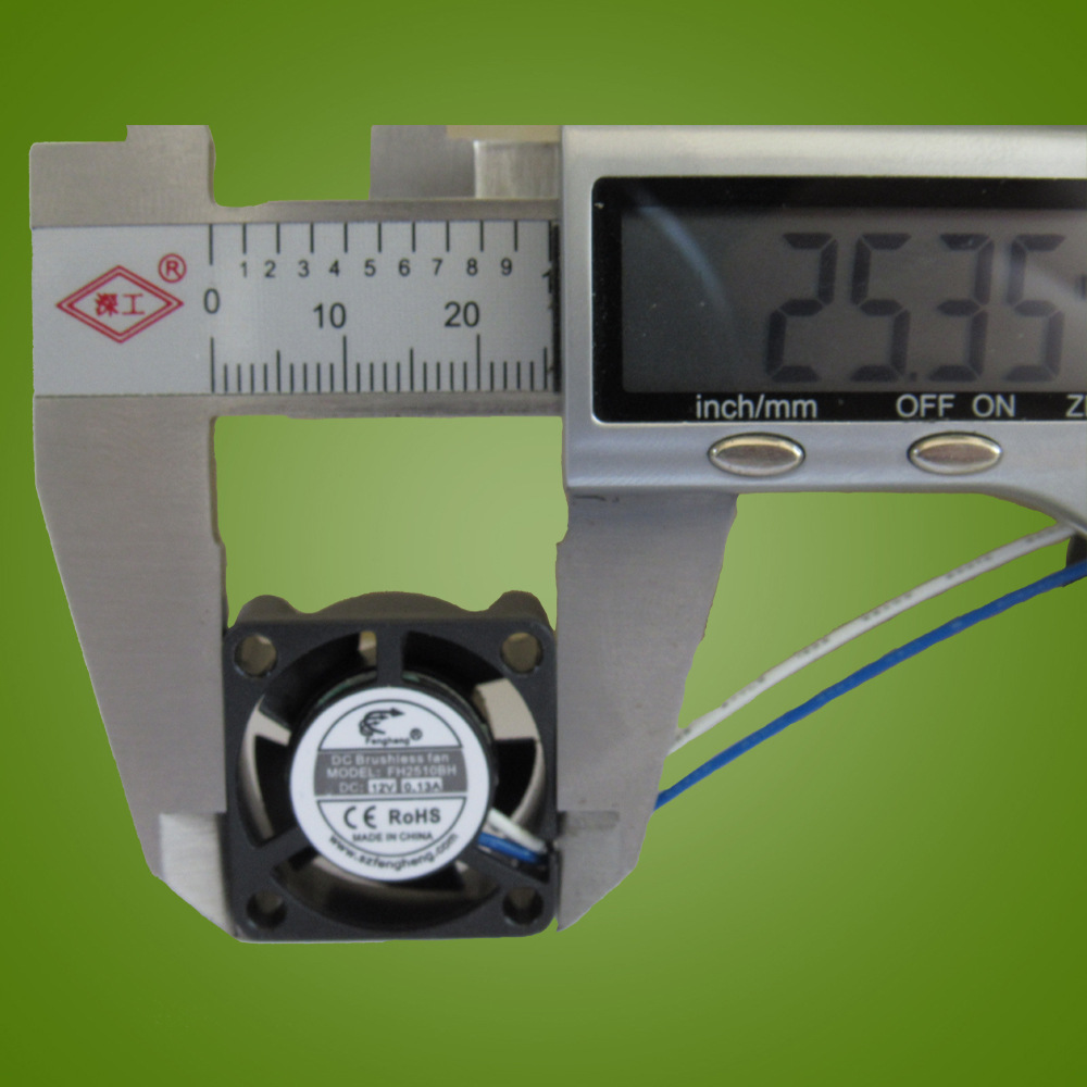 2x25x10mm-微型风扇/直流风扇/微投风扇/车载DVD 2510风扇