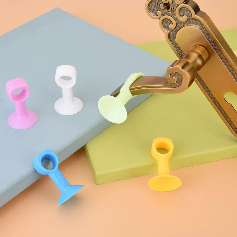 今生源 硅胶门吸免打孔卫生间防撞门挡门把手防撞手套式 厂家直销