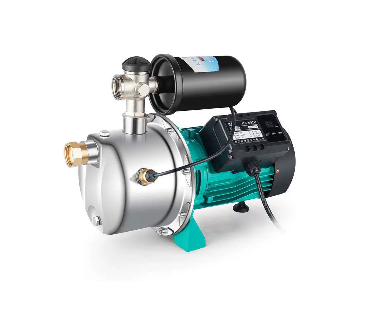 厂家批发JET家用井用抽水304不锈钢自吸喷射高楼供水增压电泵