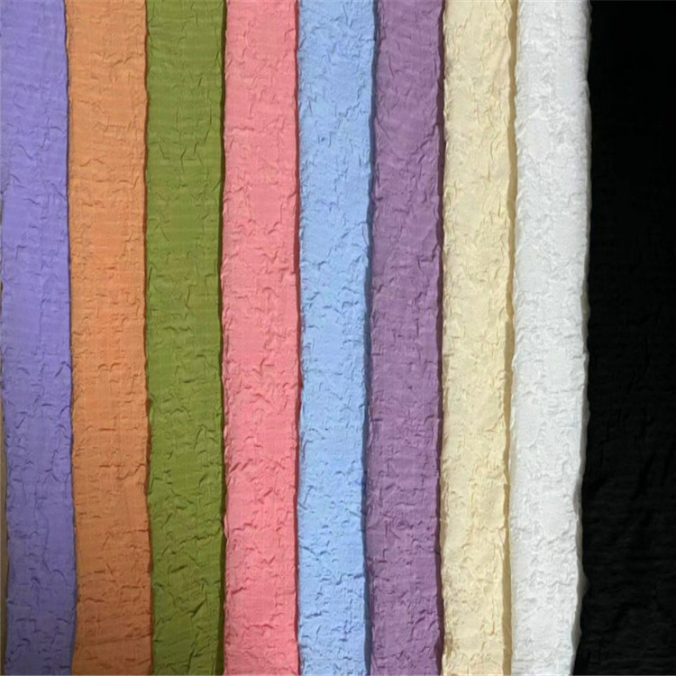 新款2020泡泡压褶宫廷风格面料女装童装衬衫连衣裙发饰现货批发