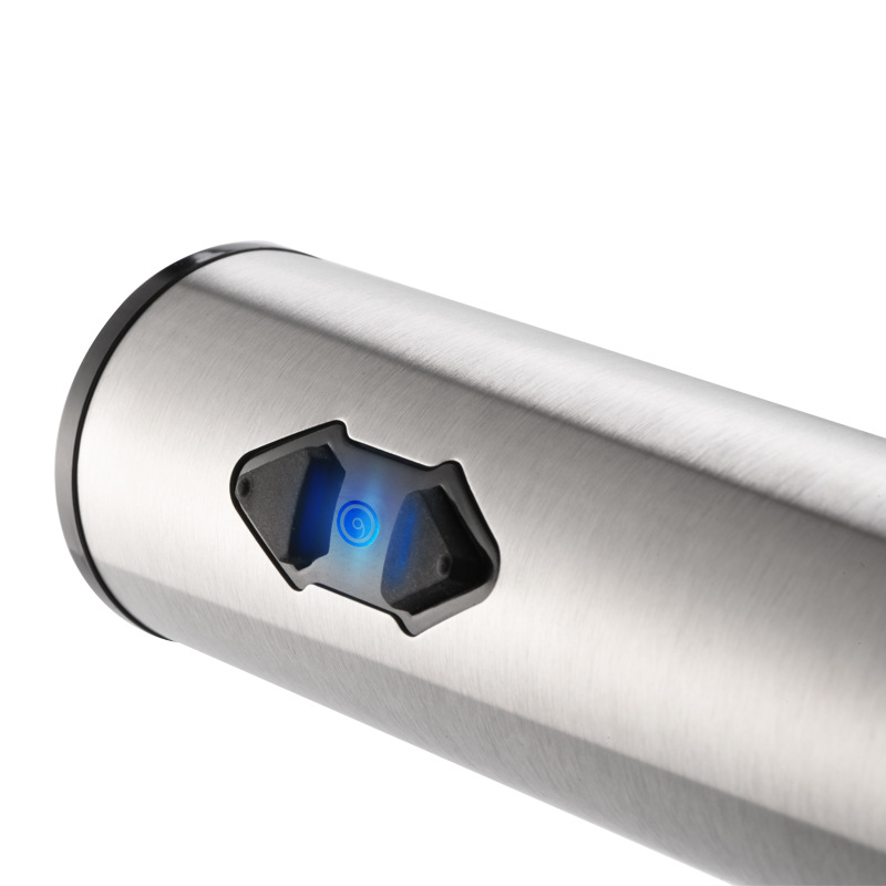 科力通工厂现货科技感不锈钢4合1红酒电动开瓶器套装酒具礼盒套装