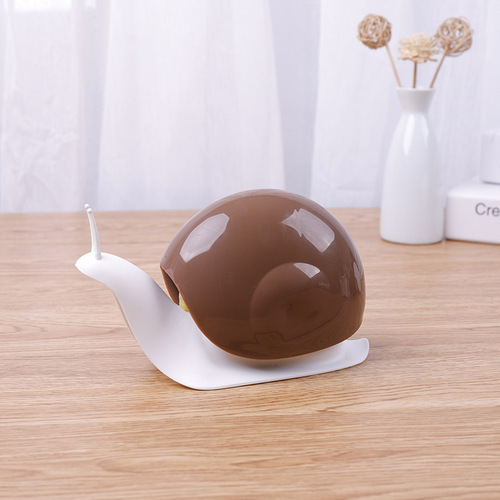 Snail-shaped hand sanitizer in separate bottles, cosmetic lotion dispenser, shower gel, shampoo empty bottle, lotion bottle