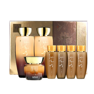 韩国慈慌秀水乳套盒水乳眼霜面霜补水保湿化妆品套装