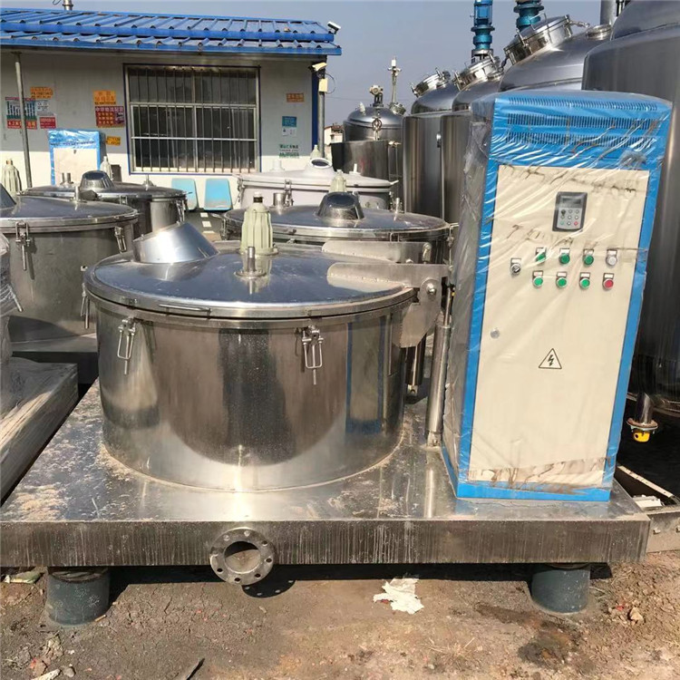 处理二手平板式离心机 二手1600型平板吊袋离心机回收 立式离心机