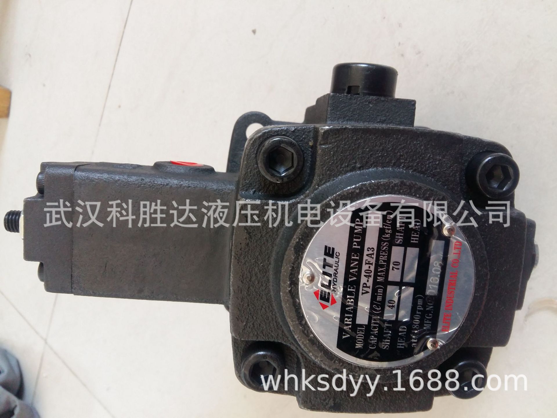 合资ELITE艾利特油泵 VP-40/30/20/15/12-FA1/FA2/FA3 变量叶片泵