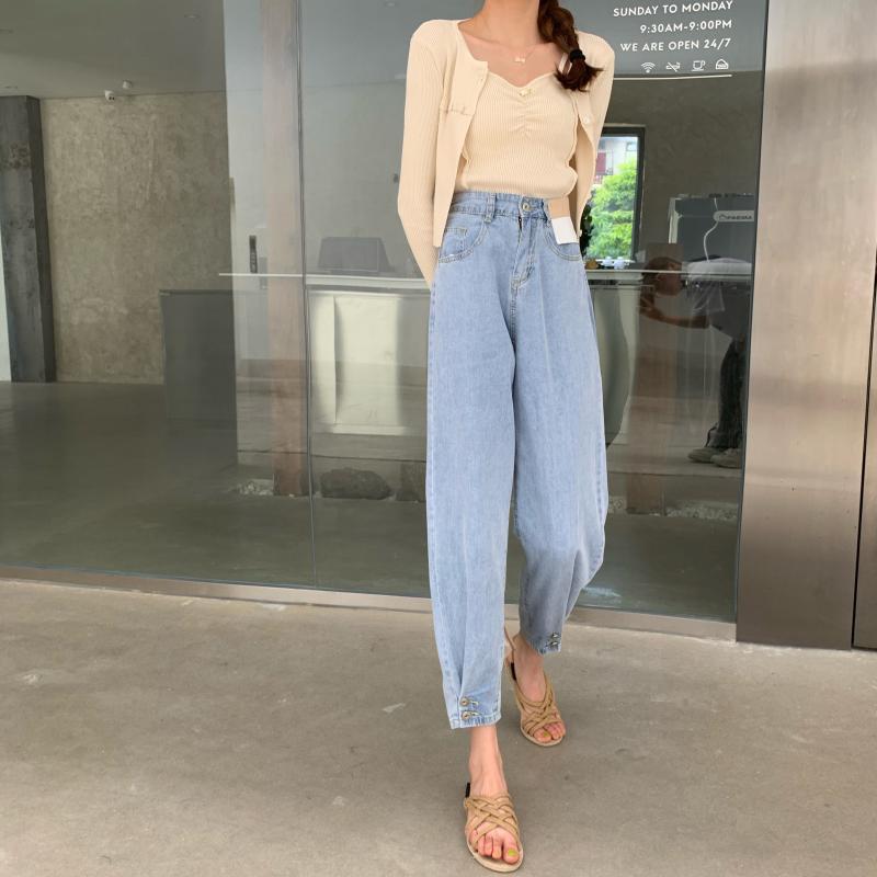 Pantalon léger femme en cow-boy - Ref 3429983 Image 24