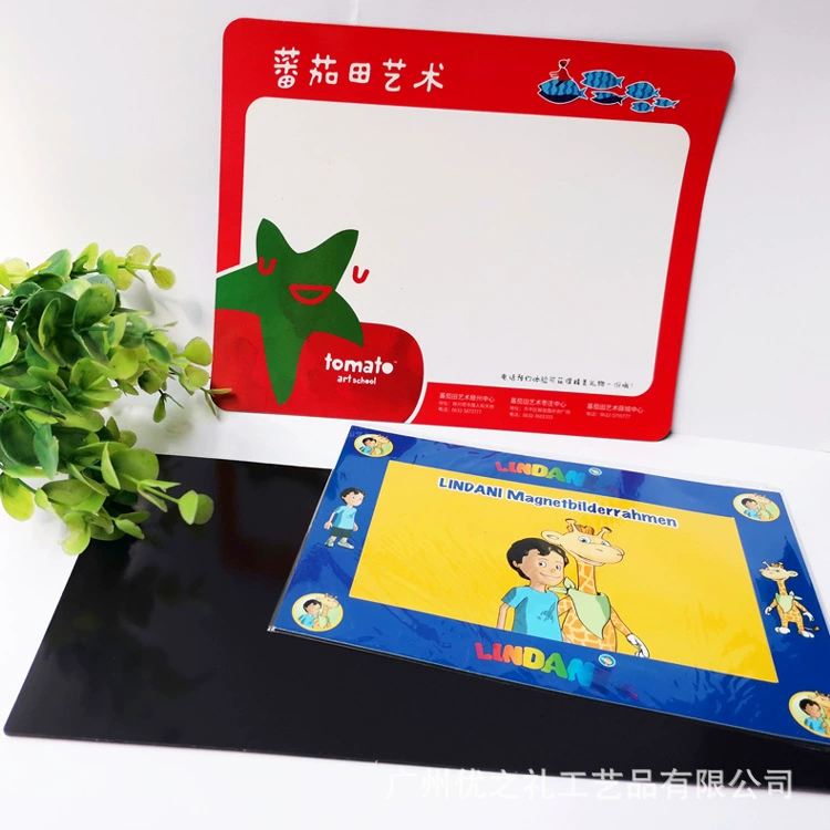 Магнитная доска объявлений Подгонянная стираемая наклейка на холодильник мягкая магнитная доска объявлений рекламная наклейка на холодильник письменная доска