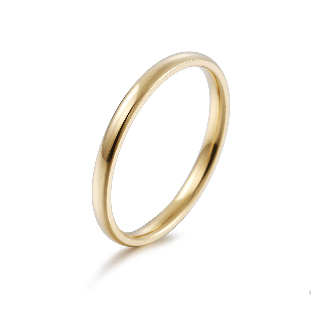 3g Weight PVD Coated Gold Plating Process Gold Plated Plating Material No Inlaid Inlay Material Birthday Occasion 201 Stainless Steel Material Geometric Pattern Couple Gender Polishing Design Fashion Style Rose Gold, Gold, Silver, Black Color PVD Coated Gold Plated Geometric 201 Stainless Steel Fashion 1